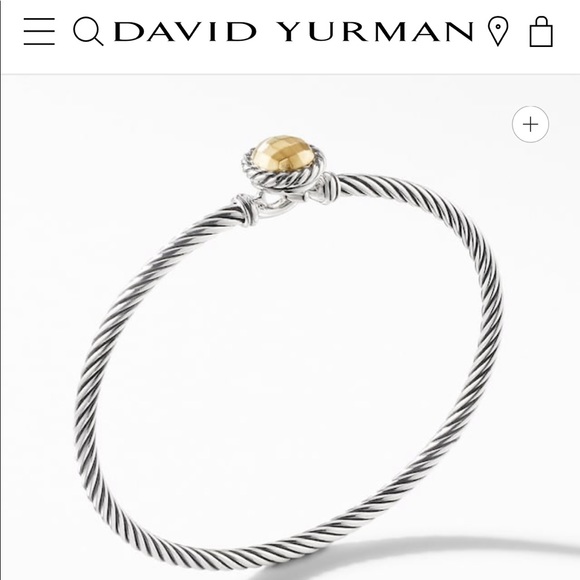 David Yurman Chatelaine Bracelet with 18K Gold - Picture 4 of 6
